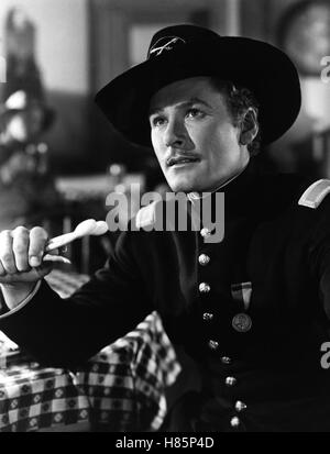 Sein letztes Kommando, (THEY DIED WITH THEIR BOOTS ON) USA 1941, Regie: Raoul Walsh, ERROL FLYNN Stock Photo