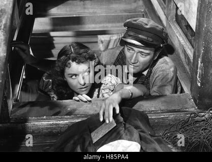 Piraten im Karibischen Meer, (REAP THE WILD WIND) USA 1942, Regie: Cecil B. DeMille, PAULETTE GODDARD, JOHN WAYNE, Stichwort: Mütze, Versteck