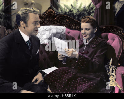 Mit Musik ins Glück, (IN THE GOOD OLD SUMMERTIME) USA 1949, Regie: Robert Z. Leonard, VAN JOHNSON, JUDY GARLAND, Stichwort: Sofa Stock Photo