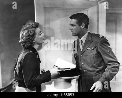 Ich war eine männliche Kriegsbraut, (I WAS A MALE WAR BRIDE) USA 1949, Regie: Howard Hawks, ANN SHERIDAN, CARY GRANT, Stichwort: Uniform Stock Photo