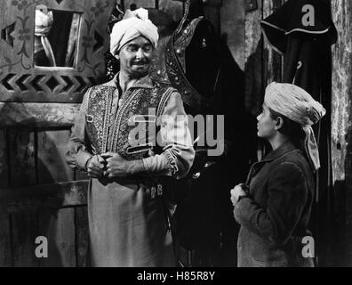 Kim - Geheimdienst in Indien, (KIM) USA 1950, Regie: Victor Saville, ERROL FLYNN, DEAN STOCKWELL, Stichwort: Turban Stock Photo