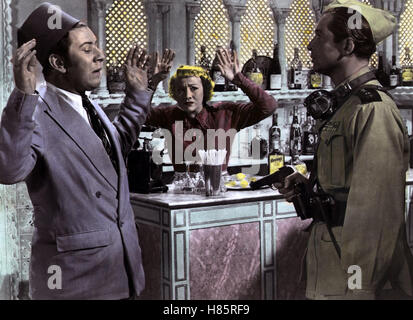 Hotel Sahara, (HOTEL SAHARA) GB 1951, Regie: Ken Annakin, PETER USTINOV, YVONNE DE CARLO, ALBERT LIEVEN Stock Photo