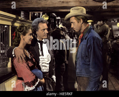 Meuterei am Schlangenfluß, (BEND OF THE RIVER) USA 1951, Regie: Anthony Mann, JULIE ADAMS, ARTHUR KENNEDY, JAMES STEWART Stock Photo