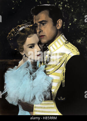 Der Gefangene von Zenda, (PRISONER OF ZENDA) USA 1952, Regie: Richard Thorpe, DEBORAH KERR, STEWART GRANGER Stock Photo