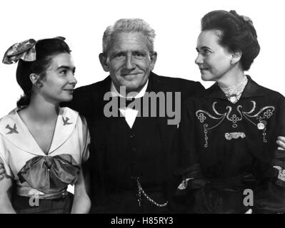 Theaterfieber, (THE ACTRESS) USA 1953, Regie: George Cukor, SPENCER TRACY, JEAN SIMMONS, Stichwort: Familie Stock Photo