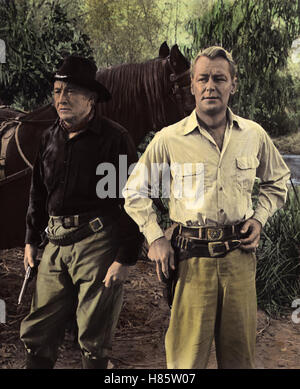 Geheime Fracht, (SANTIAGO) USA 1956, Regie: Gordon Douglas, LLOYD NOLAN, ALAN LADD, Stichwort: Waffe, Holster Stock Photo