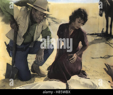 Die Stadt der Verlorenen, (LEGEND OF THE LOST) USA 1957, Regie: Henry Hathaway, JOHN WAYNE, SOPHIA LOREN Stock Photo