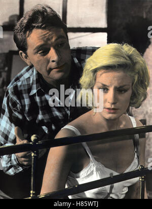 Blick zurück im Zorn, (LOOK BACK IN ANGER) USA 1959, Regie: Tony Richardson, RICHARD BURTON, CLAIRE BLOOM Stock Photo