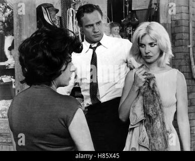 Der Mann in der Schlangenhaut, (A FUGITIVE KIND) USA 1960 s/w, Regie: Sidney Lumet, ANNA MAGNANI, MARLON BRANDO, JOANNE WOODWARD Stock Photo