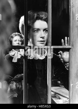 Schloß des Schreckens, (THE INNOCENTS) GB 1961, Regie: Jack Clayton, DEBORAH KERR, Stichwort: Fenster, Fensterkreuz Stock Photo