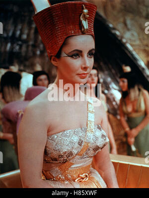 Cleopatra, (CLEOPATRA) USA-GB 1962, Regie: Joseph L. Mankiewicz, ELIZABETH TAYLOR Stock Photo