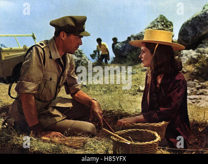 Freiwild unter heißer Sonne, (THE HIGH BRIGHT SUN) GB 1964, Regie: Ralph Thomas, DIRK BOGARDE, SUSAN STRASBERG Stock Photo