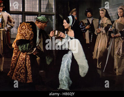 Ein Mann zu jeder Jahreszeit, (A MAN FOR ALL SEASONS) GB 1966, Regie: Fred Zinnemann, ROBERT SHAW, VANESSA REDGRAVE, Stichwort: König Stock Photo