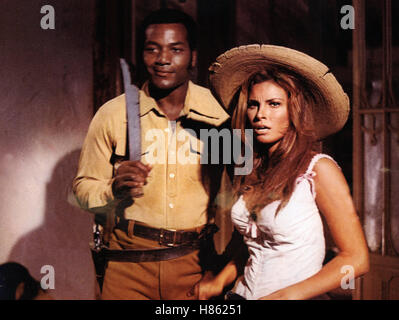 100 Gewehre, (ONE HUNDRED RIFLES) USA 1968, Regie: Tom Gries, JIM BROWN, RAQUEL WELCH, Stichwort: Messer Stock Photo