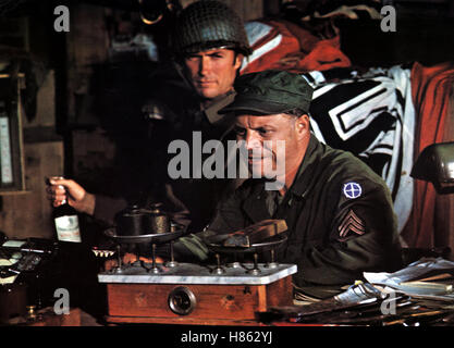 Stoßtrupp Gold, (KELLY'S HEROES) USA 1969, Regie: Brian G. Hutton, CLINT EASTWOOD, DON RICKLES, Stichwort: Soldat Stock Photo