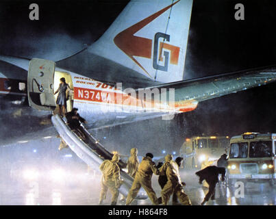 Endstation Hölle, (SKYJACKED) USA 1972, Regie: John Guillermin, Stichwort: Flugzeug, Heck, Notrutsche Stock Photo