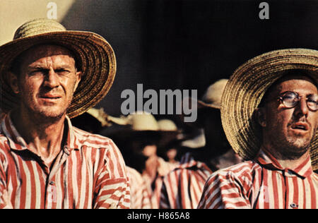 Papillon, (PAPILLON) USA 1973, Regie: Franklin J. Schaffner, STEVE McQUEEN, DUSTIN HOFFMAN, Stichwort: Sträflinge Stock Photo