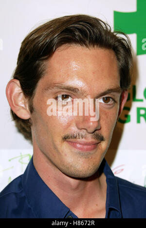 LUKAS HAAS GOBAL GREEN PARTY HOLLYWOOD LOS ANGELES USA 12 August 2002 Stock Photo