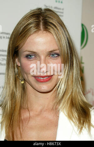 CAMERON DIAZ GOBAL GREEN PARTY HOLLYWOOD LOS ANGELES USA 12 August 2002 Stock Photo