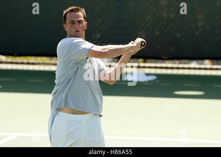 MATTHEW PERRY 1ST CELEBRITY TENNIS CLASSIC BEVERLY HILLS COUNTRY CLUB BEVERLY HILLS LA USA 21 September 2002 Stock Photo