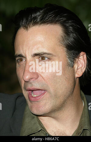 ANDY GARCIA MAN FROM ELYSIAN FIELDS PREM EGYPTIAN THEATRE HOLLYWOOD LOS ANGELES USA 23 September 2002 Stock Photo