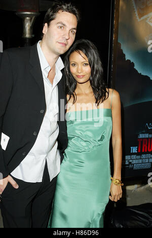 OLIVER PARKER & THANDIE NEWTON TRUTH ABOUT CHARLIE WORLD PREM ACADEMY OF MOTION PICTURE ARTS BEVERLY HILLS LOS ANGELES 16 Oct Stock Photo