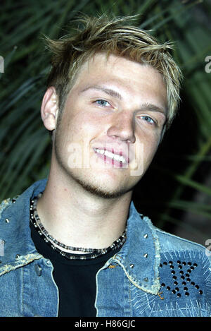 NICK CARTER 2002 BILLBOARD MUSIC AWARDS MGM GRAND HOTEL & CASINO LAS VEGAS 09 December 2002 Stock Photo