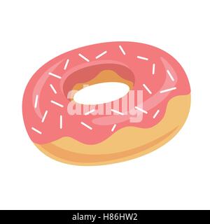 Donut icon. Vector illustration. Stock Vector
