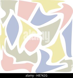 A colorful mosaic, which can be used as background. Stock Vector
