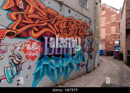 Graffiti off Gloucester Road St Andrew's, Bristol Stock Photo