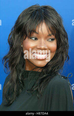 GABRIELLE UNION 3RD WORLD STUNT AWARDS PARAMOUNT STUDIOS HOLLYWOOD LOS ANGELES USA 01 June 2003 Stock Photo