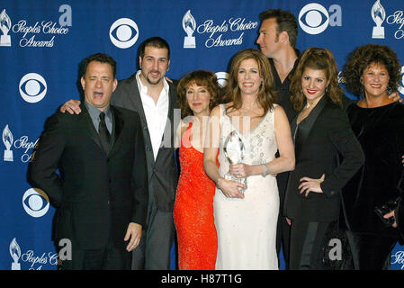 MY BIG FAT GREEK WEDDING CAST 29TH PEOPLE'S CHOICE AWARDS PRESS ROOM PASADENA CIVIC AUDITORIUM PASADENA L.A. COUNTY USA 12 Stock Photo