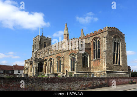 St Peter and St Pauls church, Clare village, Suffolk  county, England, UK Stock Photo