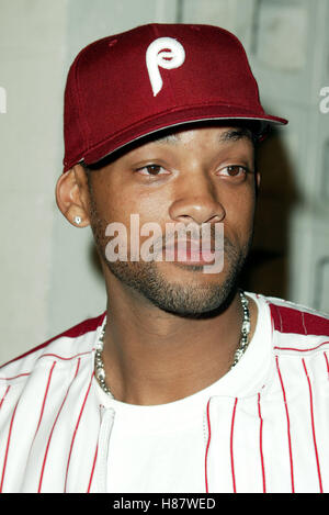 WILL SMITH DELIVER US FROM EVA FILM PREM CINERAMA DOME HOLLYWOOD USA 29 January 2003 Stock Photo