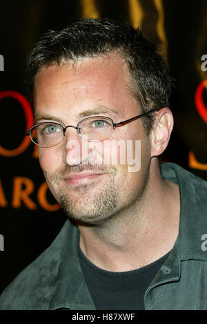 MATTHEW PERRY TEARS OF THE SUN LA SCREENING WESTWOOD LOS ANGELES USA 03 March 2003 Stock Photo