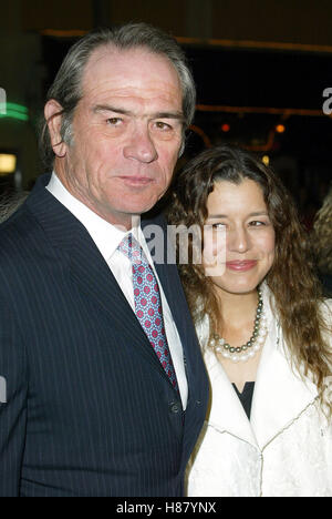 Actor Tommy Lee Jones and his wife Dawn Laurel-Jones arrive at the
