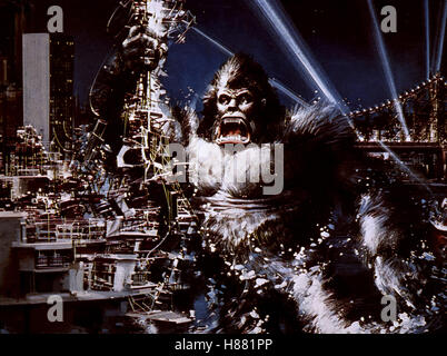 King Kong, USA 1976, Regie: John Guillermin, Darsteller: Jessica Lange