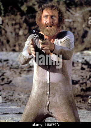 Ein Rabbi im Wilden Westen / Frisco Kid, (THE FRISCO KID) USA 1979, Regie: Robert Aldrich, GENE WILDER, Stichwort: Waffe, Revolver, Bart, Unterwäsche Stock Photo