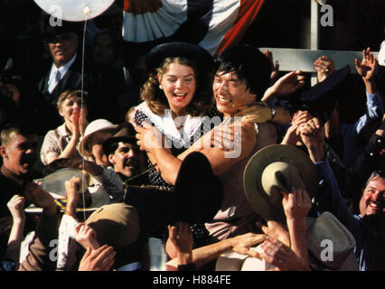 Kleiner, laß die Fetzen fliegen, (THE BIG BRAWL) USA 1980, Regie: Robert Clouse, KRISTINA DE BELL, JACKIE CHAN Stock Photo