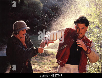 Oxford Blues, (OXFORD BLUES) GB 1984, Regie: Robert Boris, ALLY SHEEDY, ROB LOWE, Stichwort: Wasserschlauch, Regen, Nass Stock Photo