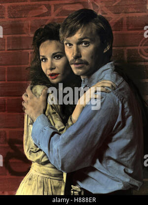 Die Nacht ohne Mitleid, (FINAL JEOPARDY) TVM USA 1985, Regie: Michael Pressman, MARY CROSBY + RICHARD THOMAS Stock Photo