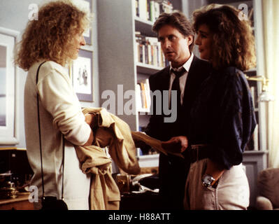 Eine verhängnisvolle Affäre, (FATAL ATTRACTION) USA 1987, Regie: Adrian Lyne, GLENN CLOSE, MICHAEL DOUGLAS, ANNE ARCHER Stock Photo