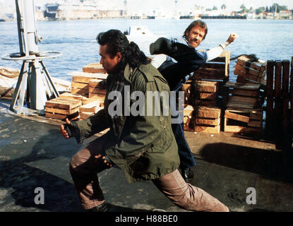 Hero - Der Supercop, (HERO AND THE TERROR) USA 1988, Regie: William Tannen, CHUCK NORRIS (hi), Stichwort: Kampf Stock Photo