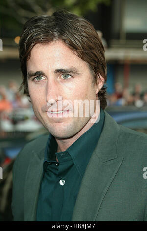 LUKE WILSON ALEX & EMMA WORLD FILM PREMIE GRAUMAN'S CHINESE THEATRE HOLLYWOOD USA 16 June 2003 Stock Photo