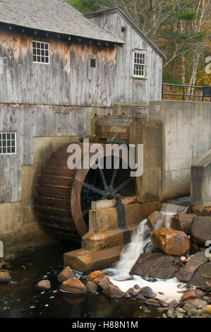 Taylor Mill, Taylor Mill Historic Site, Ballard State Forest, New Hampshire Stock Photo