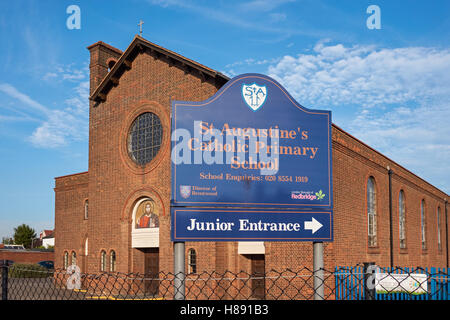 St Augustine's Catholic Primary School, London England United Kingdom UK Stock Photo