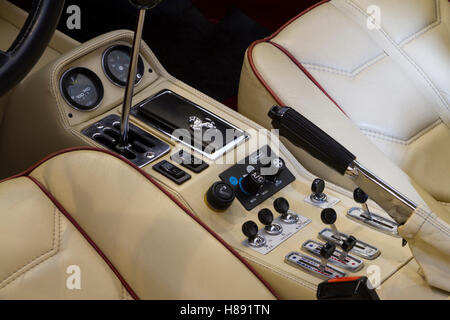 Interior view of 1982 Ferrari 308 GTSi Stock Photo