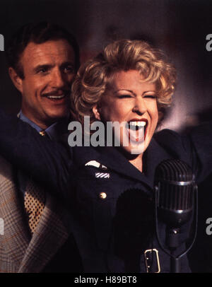 For the Boys / Tage des Ruhms - Tage der Liebe, (FOR THE BOYS / THE FOURTH WAR) USA 1991, Regie: Mark Rydell, JAMES CAAN, BETTE MIDLER, Stichwort: Mikrofon Stock Photo