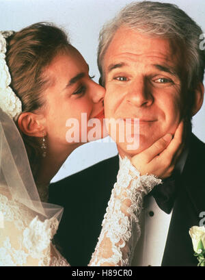 Der Vater der Braut, (FATHER OF THE BRIDE), USA 1992, Regie: Charles Shyer, KIMBERLY WILLIAMS, STEVE MARTIN, Stichwort: Braut, Kuß Stock Photo