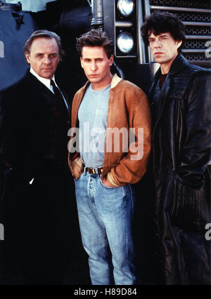 Freejack - Geisel der Zukunft, (FREEJACK) USA 1992, Regie: Geoff Murphy, ANTHONY HOPKINS, EMILIO ESTEVEZ, MICK JAGGER Stock Photo